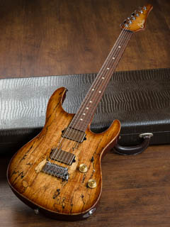 Suhr Dealer Select Modern Spalted Maple Top Customer Top Wood Selection 2017 全体正面 サムネイル