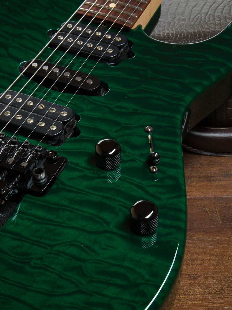 Suhr Standard Quilt Trans Forest Green 11