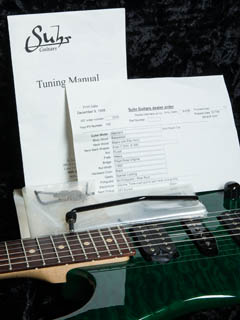 Suhr Standard Quilt Trans Forest Green 写真13 サムネイル