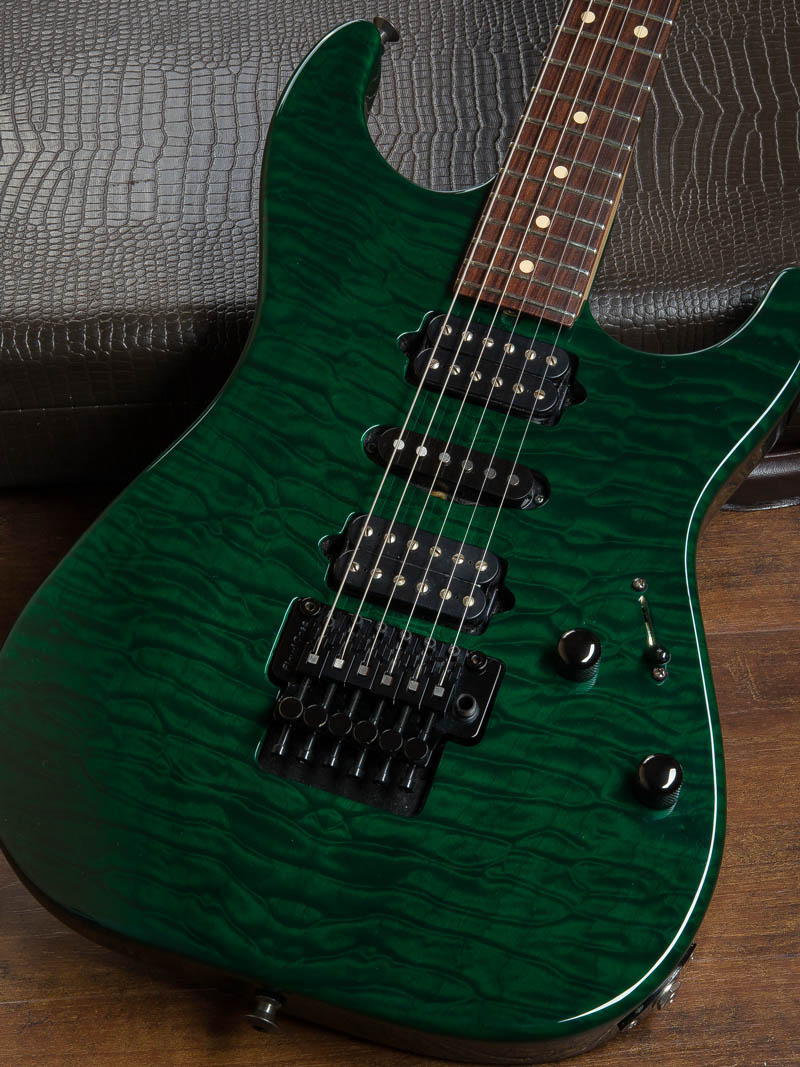 Suhr Standard Quilt Trans Forest Green 3