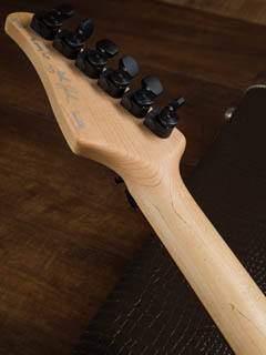 Suhr Standard Quilt Trans Forest Green ヘッド裏面 サムネイル
