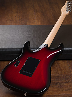 Tom Anderson Drop Top Classic Cajun Red to Black Burst 2012 全体裏面 サムネイル