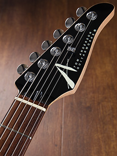 Tom Anderson Drop Top Classic Cajun Red to Black Burst 2012 ヘッド正面 サムネイル