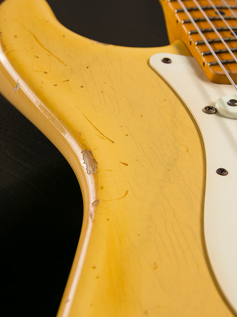 Fender Custom Shop 1957 Stratocaster Heavy Relic Nocaster Blonde 2010 11