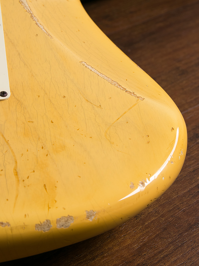 Fender Custom Shop 1957 Stratocaster Heavy Relic Nocaster Blonde 2010 15