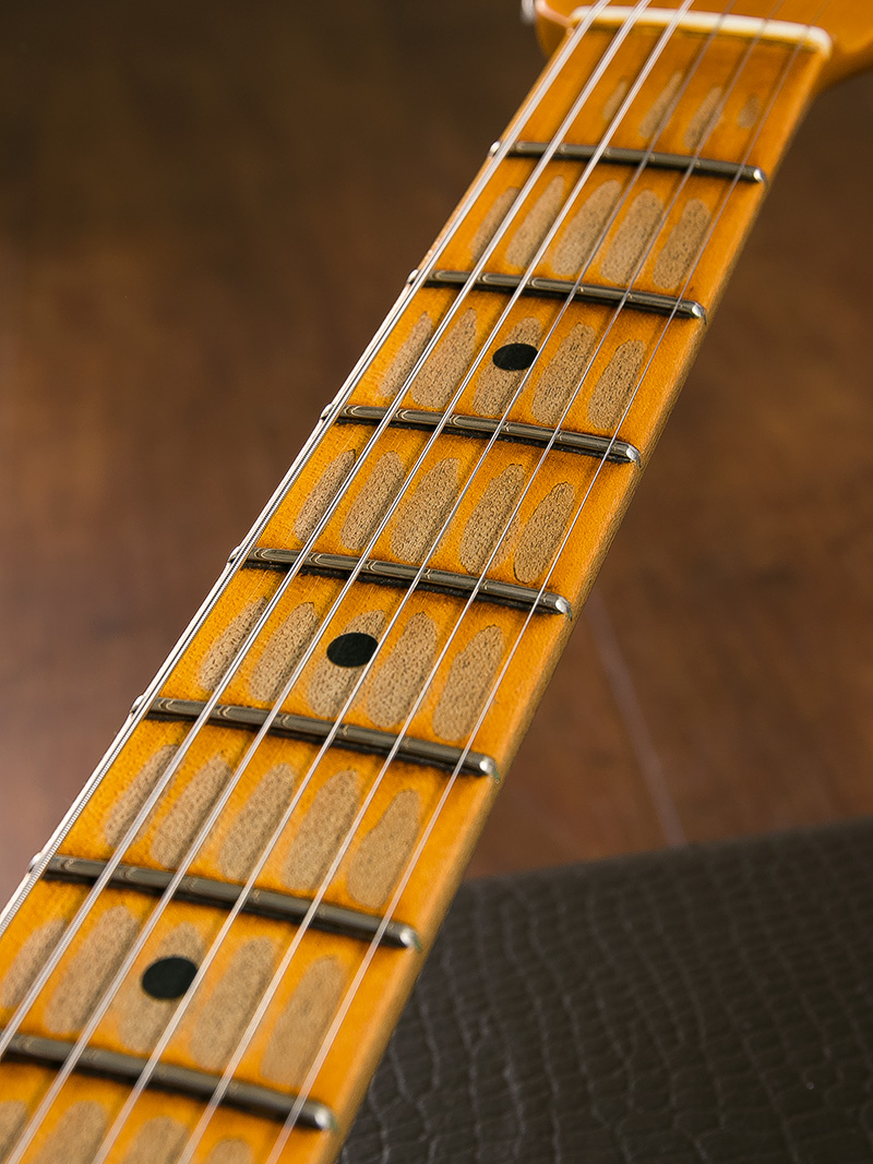 Fender Custom Shop 1957 Stratocaster Heavy Relic Nocaster Blonde 2010 16