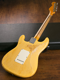 Fender Custom Shop 1957 Stratocaster Heavy Relic Nocaster Blonde 2010 全体裏面 サムネイル