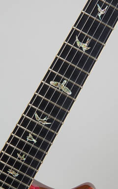Paul Reed Smith(PRS)  McCarty 58 Artist Package Quilt Bonnie Pink 2012 指板 サムネイル