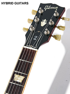 Gibson SG Standard Heritage Cherry 2010 ヘッド正面 サムネイル
