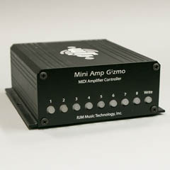 RJM Mini Amp Gizmo 全体正面 サムネイル
