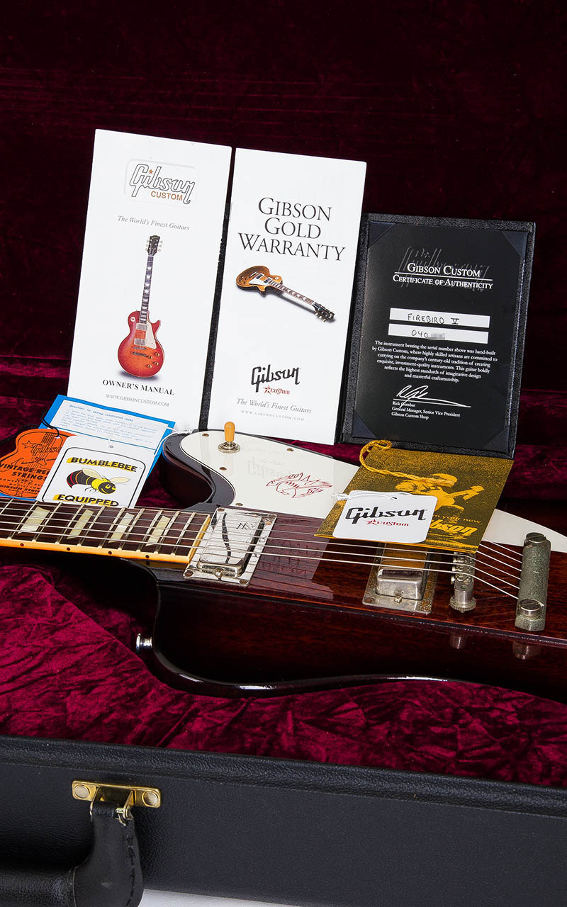 Gibson Custom Shop Japan Special Run Limited 1965 Firebird V Stop Tail VOS 2014 8