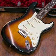 Fender Mexico Road Worn 60s Strat with Callahan Pickups ボディー正面 サムネイル