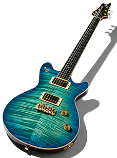 T's Guitars ARC-STD Centura Blue with Gold Hardwear 全体正面 サムネイル