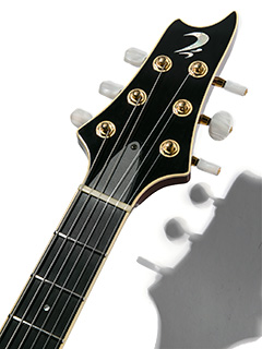 T's Guitars ARC-STD Centura Blue with Gold Hardwear ヘッド正面 サムネイル