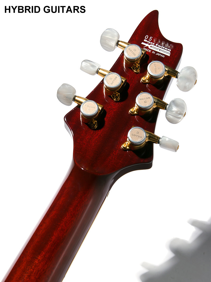 T's Guitars ARC-STD Centura Blue with Gold Hardwear 6