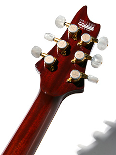 T's Guitars ARC-STD Centura Blue with Gold Hardwear ヘッド裏面 サムネイル