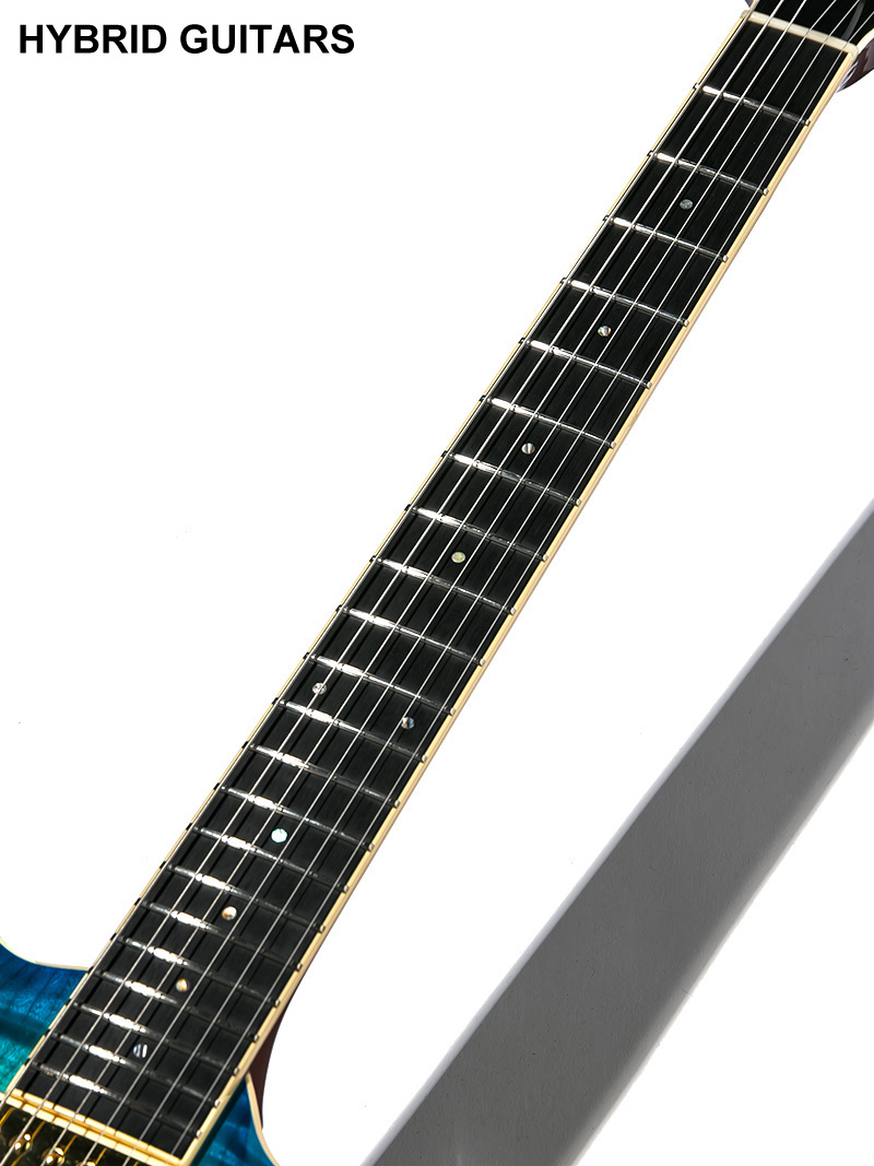 T's Guitars ARC-STD Centura Blue with Gold Hardwear 7