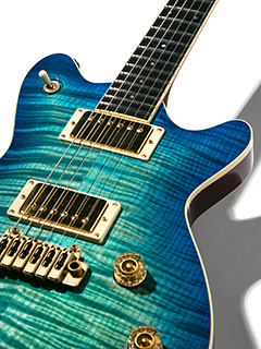 T's Guitars ARC-STD Centura Blue with Gold Hardwear 写真9 サムネイル