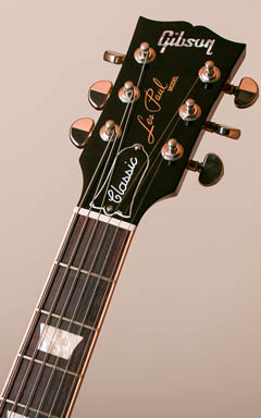 Gibson Les Paul Classic 2019 Gold Top ヘッド正面 サムネイル