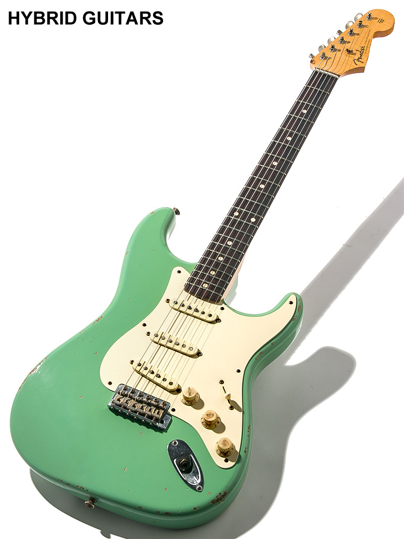 Fender Custom Shop MBS 1959 Stratocaster Heavy Relic Surf Green Dark Rosewood 
 Master Built by Jason Smith 2009 1