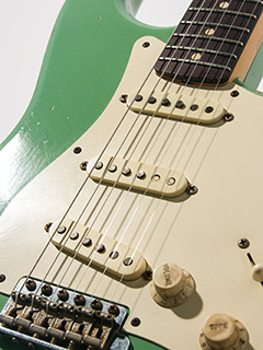 Fender Custom Shop MBS 1959 Stratocaster Heavy Relic Surf Green Dark Rosewood 
 Master Built by Jason Smith 2009 写真10 サムネイル
