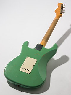 Fender Custom Shop MBS 1959 Stratocaster Heavy Relic Surf Green Dark Rosewood 
 Master Built by Jason Smith 2009 全体裏面 サムネイル
