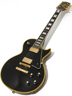 Gibson Custom Shop Limited Run 1974 Les Paul Custom VOS Antique Ebony 2014 全体正面 サムネイル