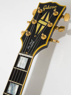 Gibson Custom Shop Limited Run 1974 Les Paul Custom VOS Antique Ebony 2014 ヘッド正面 サムネイル