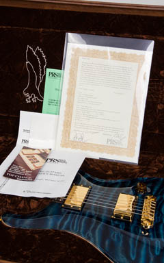 Paul Reed Smith(PRS) Private Stock McCarty Brazilianrose Aquamarine 2008 写真11 サムネイル