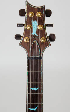 Paul Reed Smith(PRS) Private Stock McCarty Brazilianrose Aquamarine 2008 ヘッド正面 サムネイル