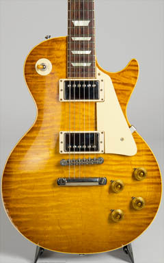 Gibson Custom Shop Historic Select 1959 Les Paul Reissue Murphy Burst and Aged Murphy Green Lemon 2016 ボディー正面 サムネイル