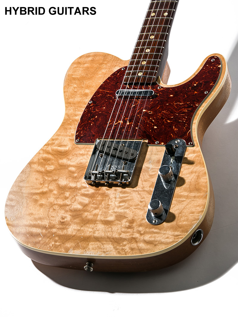 Fender Custom Shop MBS 1967 Telecaster Rosewood Neck Figured Top Relic Master Built by Dennis Galuzska 2016 3