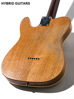 Fender Custom Shop MBS 1967 Telecaster Rosewood Neck Figured Top Relic Master Built by Dennis Galuzska 2016 ボディー裏面 サムネイル