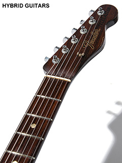 Fender Custom Shop MBS 1967 Telecaster Rosewood Neck Figured Top Relic Master Built by Dennis Galuzska 2016 ヘッド正面 サムネイル