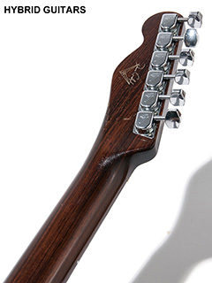 Fender Custom Shop MBS 1967 Telecaster Rosewood Neck Figured Top Relic Master Built by Dennis Galuzska 2016 ヘッド裏面 サムネイル