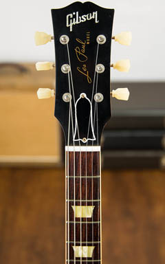 Gibson Custom Shop Historic Collection 1959 Les Paul Reissue VOS Hand Select Double Dirty Lemon 2014 ヘッド正面 サムネイル