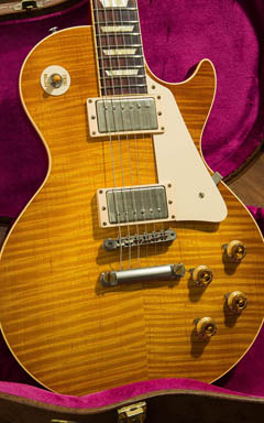 Gibson Custom Shop Historic Collection 1959 Les Paul Reissue VOS Hand Select Double Dirty Lemon 2014 ネック サムネイル