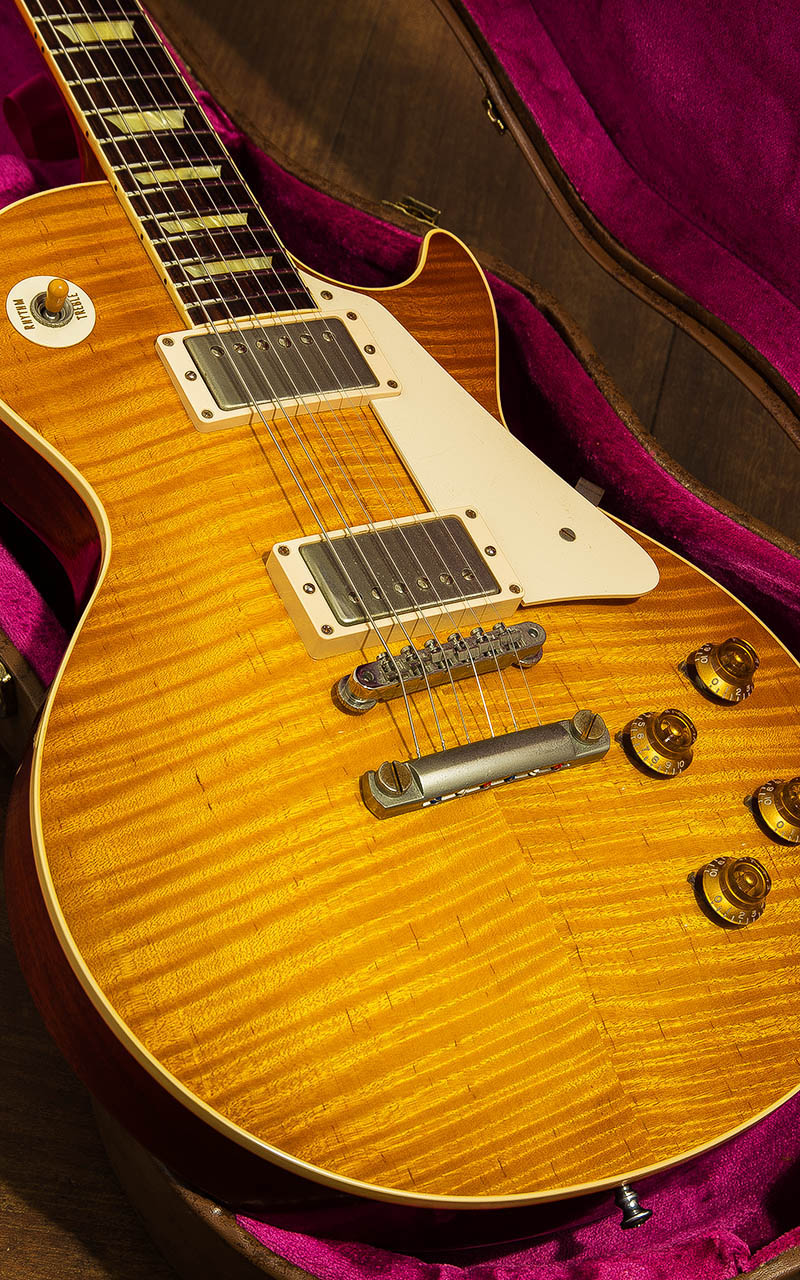 Gibson Custom Shop Historic Collection 1959 Les Paul Reissue VOS Hand Select Double Dirty Lemon 2014 9