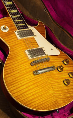 Gibson Custom Shop Historic Collection 1959 Les Paul Reissue VOS Hand Select Double Dirty Lemon 2014 写真9 サムネイル