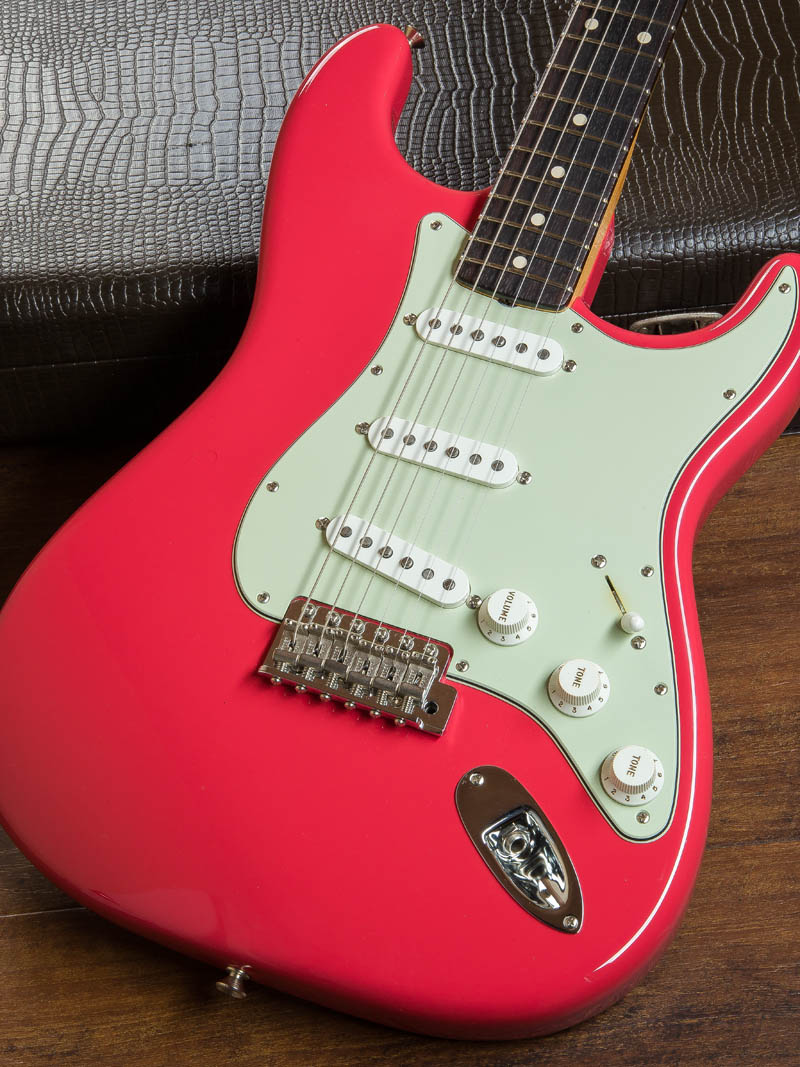 Fender Custom Shop 2016 Japan Exclusive Spec Piece 62 Stratocaster NOS Faded Fiesta Red 3