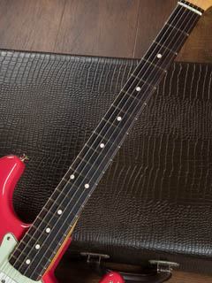 Fender Custom Shop 2016 Japan Exclusive Spec Piece 62 Stratocaster NOS Faded Fiesta Red ヘッド裏面 サムネイル