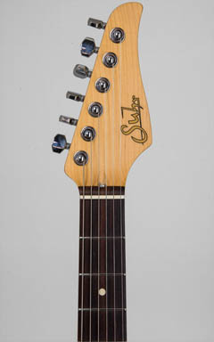 Suhr Classic Pro Shoreline Gold 2015 ヘッド正面 サムネイル