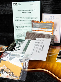 Paul Reed Smith(PRS) SC245 Wood Library 10Top Brazilian Rosewood Livingston Lemondrop 2017 写真17 サムネイル