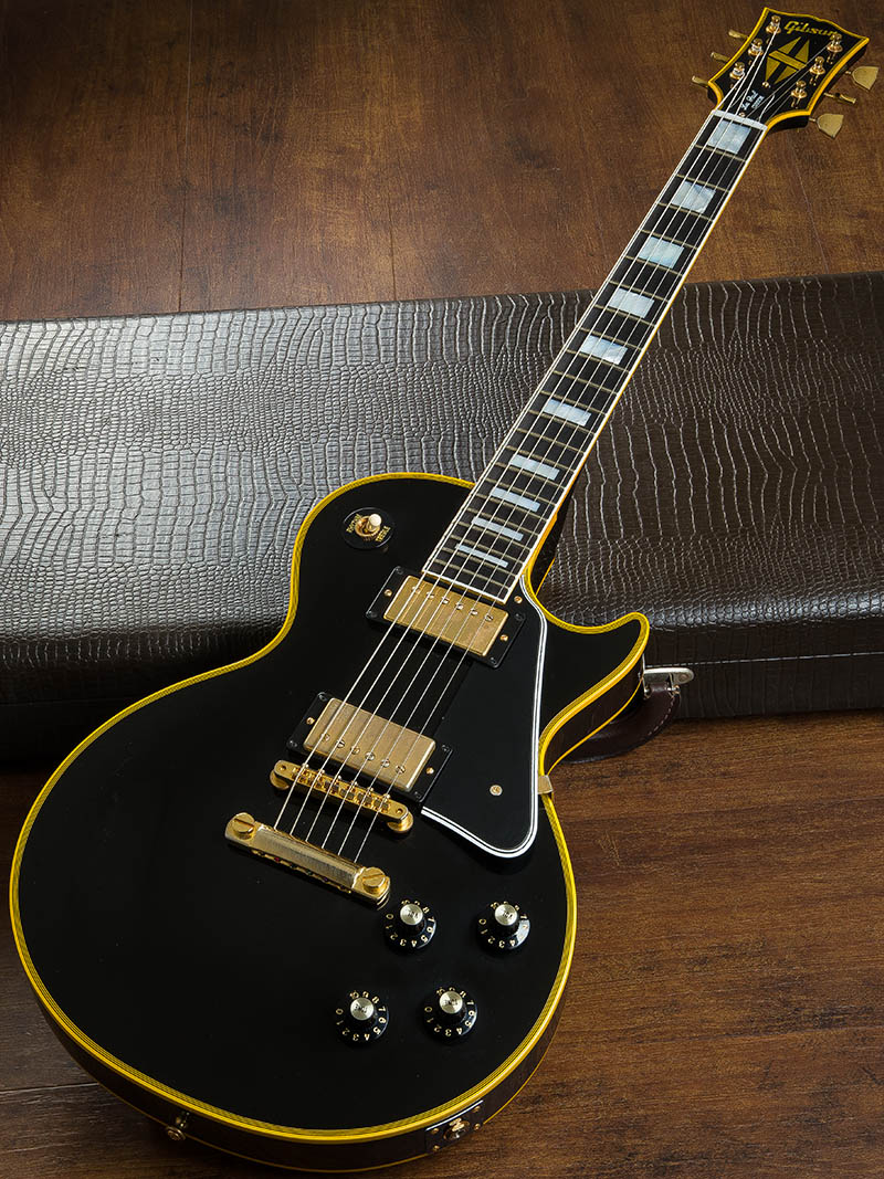 Gibson Custom Shop Japan Limited Run 1968 Les Paul Custom VOS Ebony Fingerboard Antique Ebony 2014
 1