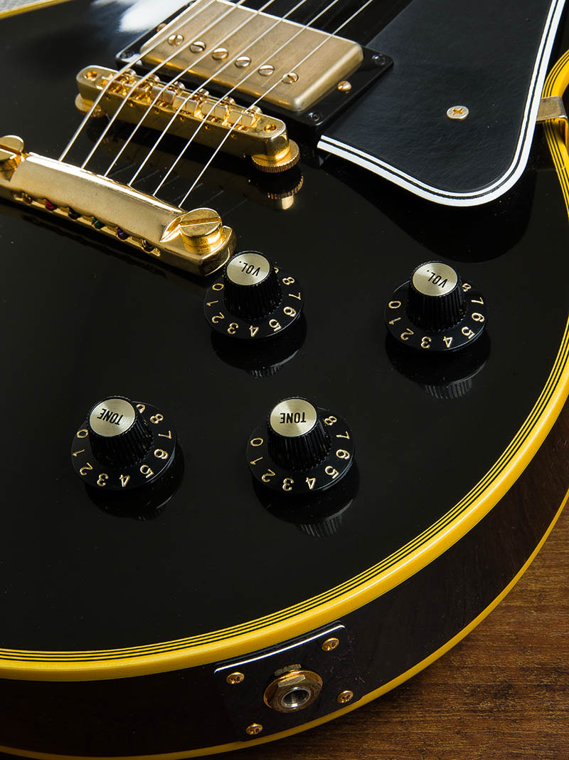 Gibson Custom Shop Japan Limited Run 1968 Les Paul Custom VOS Ebony Fingerboard Antique Ebony 2014
 11