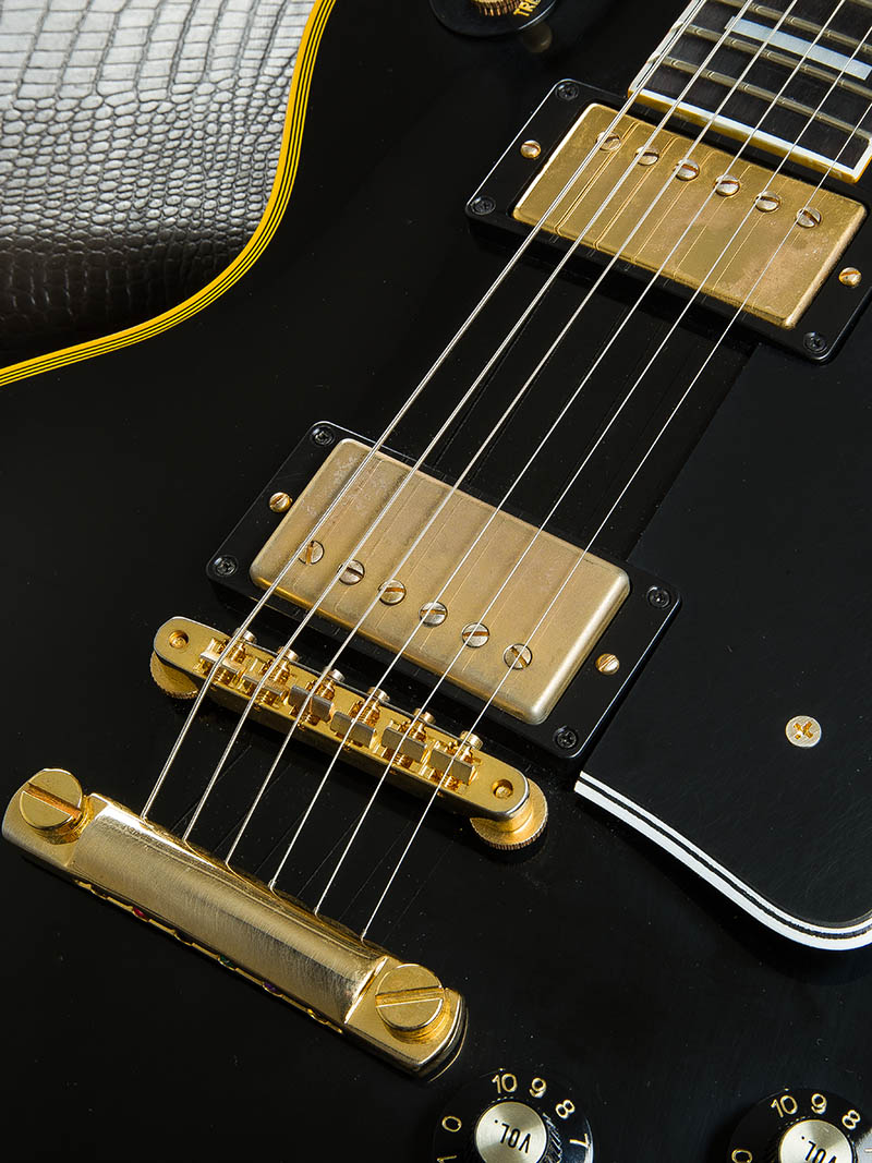Gibson Custom Shop Japan Limited Run 1968 Les Paul Custom VOS Ebony Fingerboard Antique Ebony 2014
 12