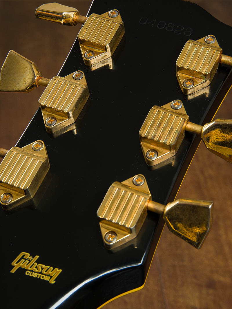 Gibson Custom Shop Japan Limited Run 1968 Les Paul Custom VOS Ebony Fingerboard Antique Ebony 2014
 13