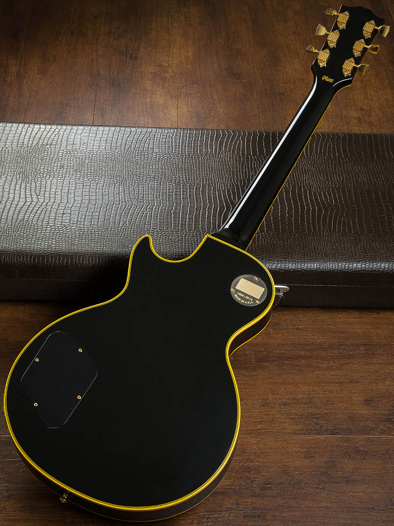 Gibson Custom Shop Japan Limited Run 1968 Les Paul Custom VOS Ebony Fingerboard Antique Ebony 2014
 2