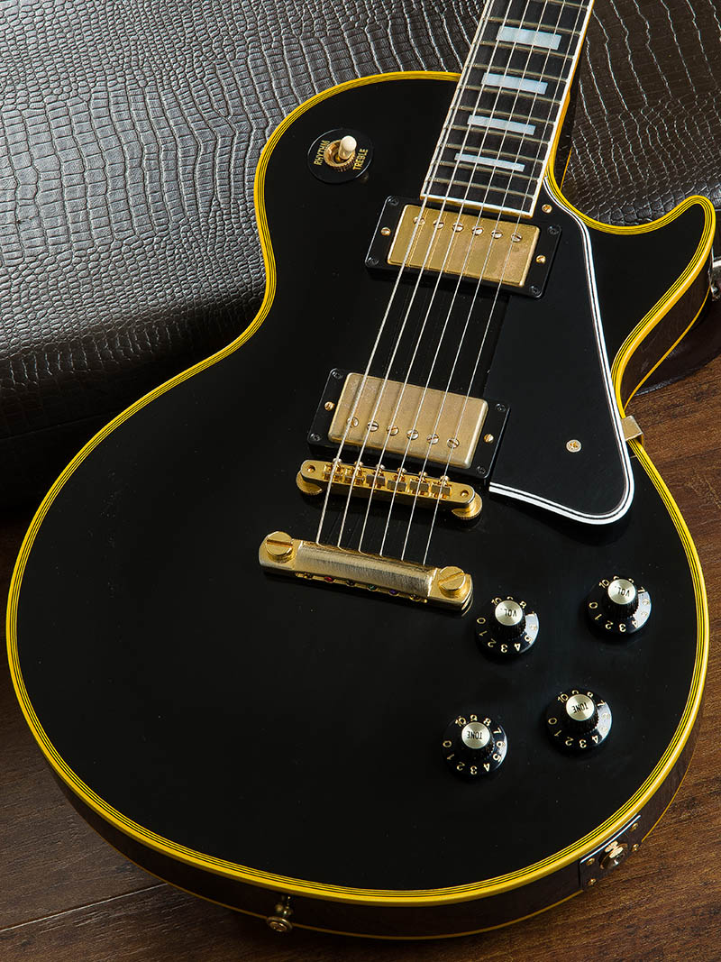 Gibson Custom Shop Japan Limited Run 1968 Les Paul Custom VOS Ebony Fingerboard Antique Ebony 2014
 3