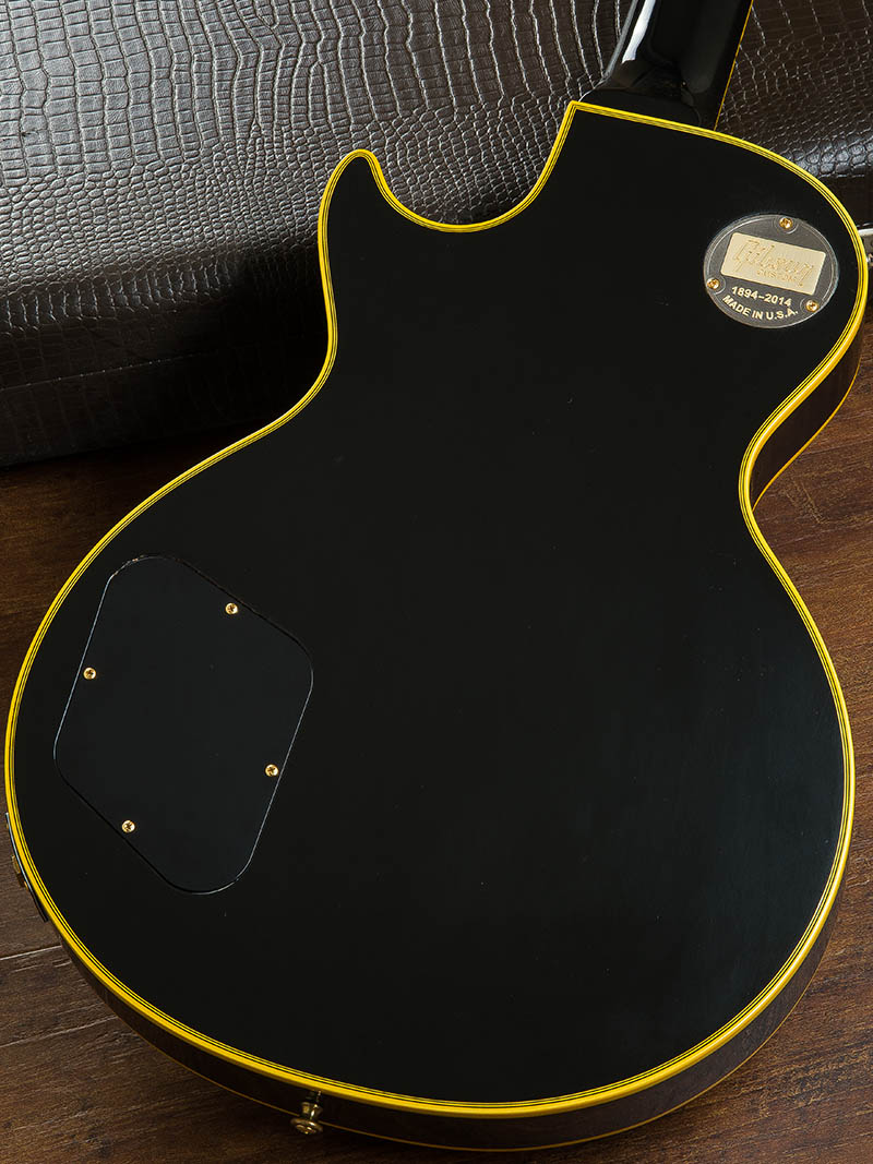 Gibson Custom Shop Japan Limited Run 1968 Les Paul Custom VOS Ebony Fingerboard Antique Ebony 2014
 4